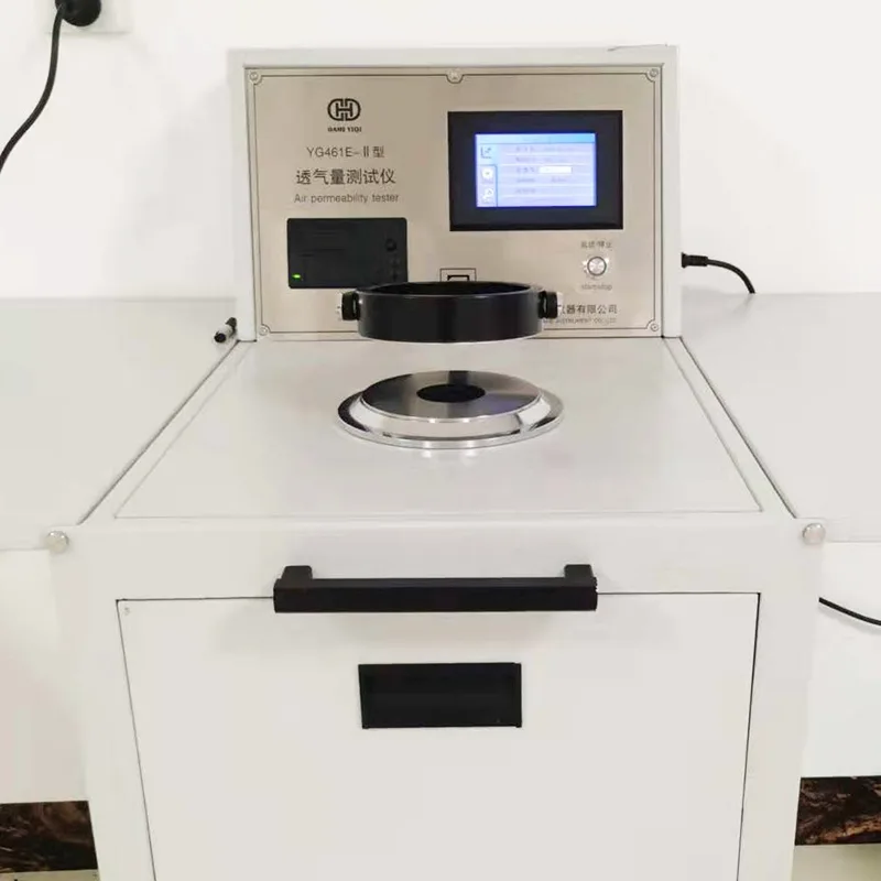 YG461E Hava Keçirmə Test Cihazı